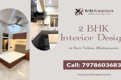 2 BHK Interior Design at Ravi Talkies, Bhubaneswar