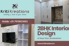 2 BHK Interior Design at Satya Vihar, Bhubaneswar