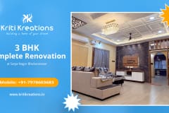 3 BHK Complete Renovation at Satya Nagar Bhubaneswar