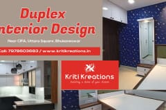 Duplex Interior Design Near CIFA, Uttara Square, Bhubaneswar