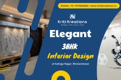 Elegant 3BHK Interior Design at Kalinga Nagar, Bhubaneswar