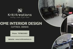 Home Interior Design at Bajrakbati Road, Cuttack, Odisha