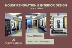 House Renovation & Interior Design at Telenga Bazar, Cuttack, Odisha