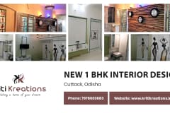 New 1 BHK Interior Design at Badambadi, Cuttack, Odisha