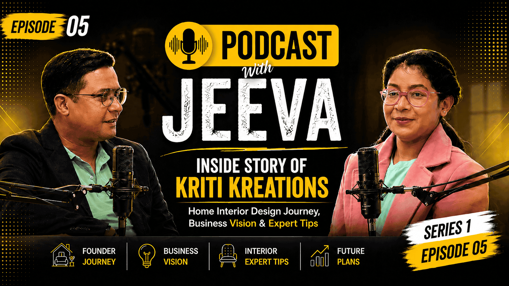 Podcast with Jeeva – The Turning Point – Growth of Interior Design in Bhubaneswar – S1 E5