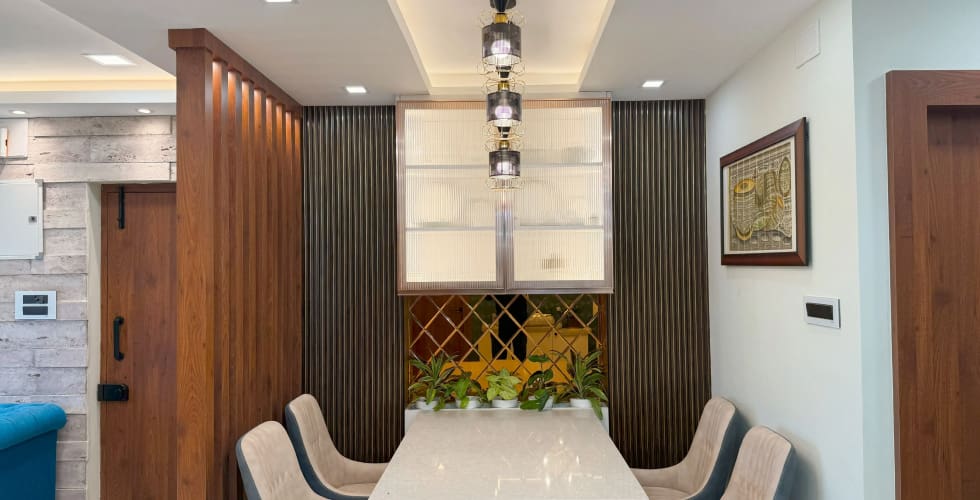 L-Shaped Modular Kitchen