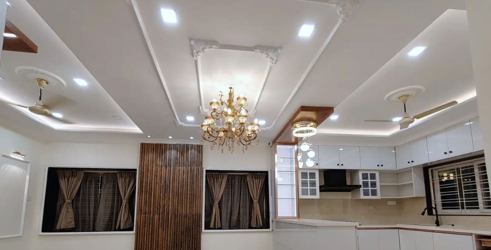 L-Shaped Modular Kitchen