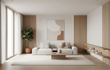L-Shaped Modular Kitchen