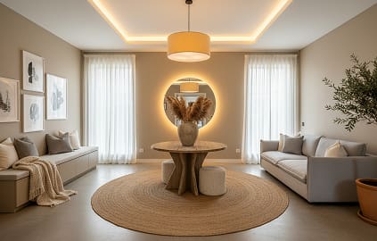 L-Shaped Modular Kitchen