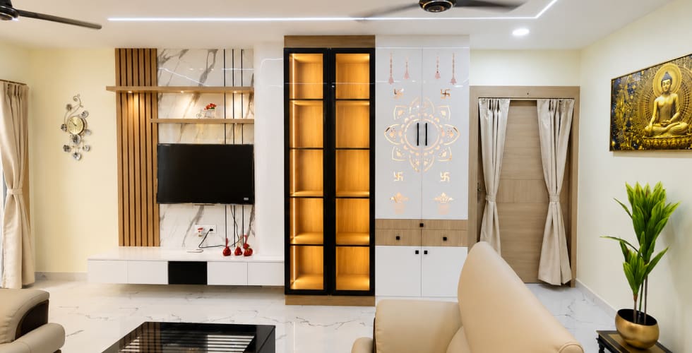 L-Shaped Modular Kitchen