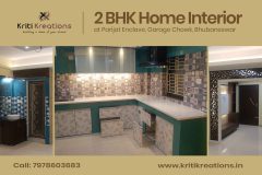 2 BHK Home Interior at Parijat Enclave, Garage Chowk, Bhubaneswar