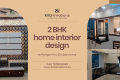 2 BHK Home Interior at Rangamita, Bhubaneswar