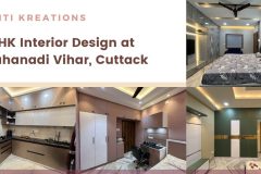 3 BHK Interior Design at Mahanadi Vihar, Cuttack