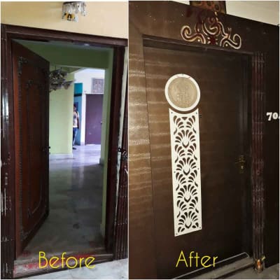 home renovation before and after photo