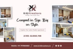 Compact in Size. Big on Style. Explore Our Latest Studio Apartment at EVOS - Sea Roses, Puri