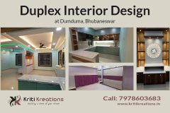 Duplex Interior Design at Dumduma, Bhubaneswar