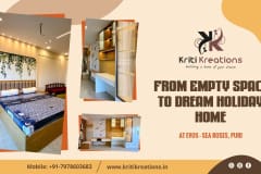 From Empty Space to Dream Holiday Home at EVOS - Sea Roses, Puri
