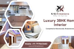 Luxury 3BHK Home Interior Completed at Baramunda, Bhubaneswar