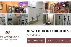 New 1 BHK Interior Design for - Cuttack, Odisha