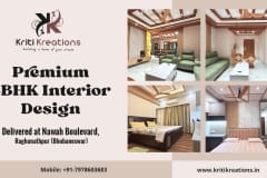 Premium 3BHK Interior Design Delivered at Nawah Boulevard, Raghunathpur (Bhubaneswar)