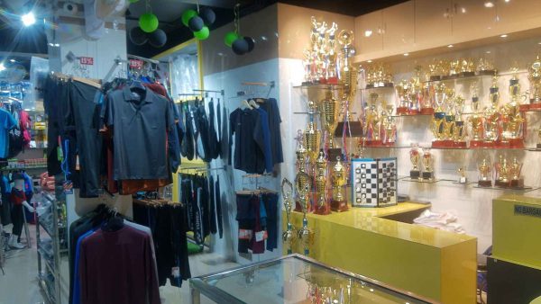 Sports Showroom Interior Design at College Square, Cuttack