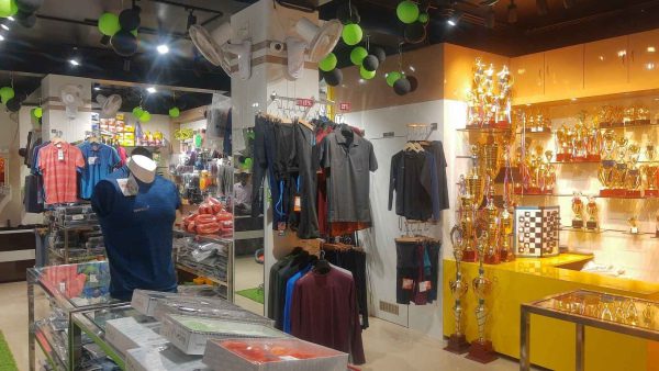 Sports Showroom Interior Design at College Square, Cuttack