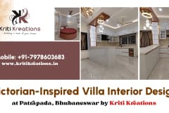 Victorian-Inspired Villa Interior Design at Patrapada, Bhubaneswar