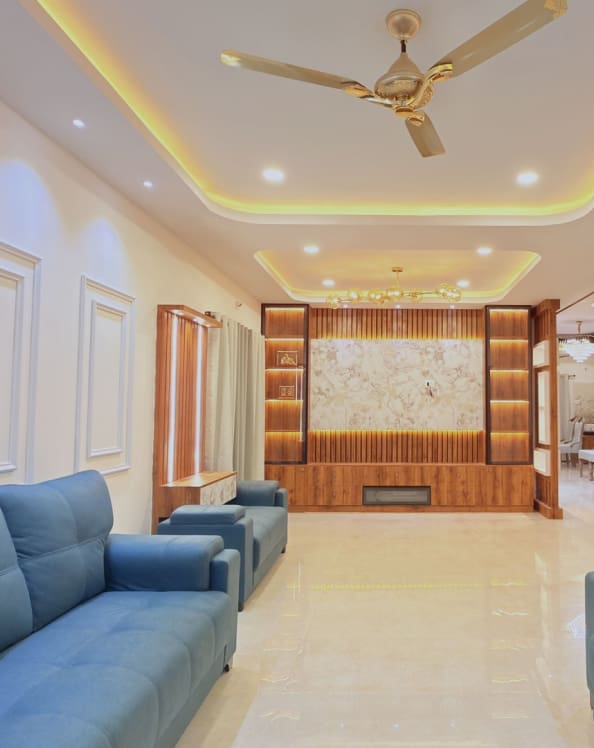 Stunning 3BHK Home Interior Delivered in Nandan Vihar, Bhubaneswar